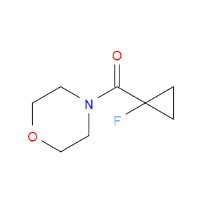(1-fluorocyclopropyl)(morpholino)methanone