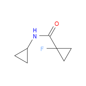 N-cyclopropyl-1-fluorocyclopropanecarboxamide