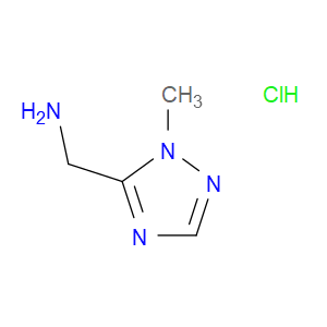 (1-methyl-1H-1,2,4-triazol-5-yl)methanamine hydrochloride