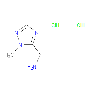 (1-methyl-1H-1,2,4-triazol-5-yl)methanamine dihydrochloride