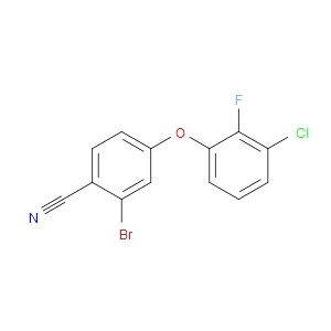 2-Bromo-4-(3-chloro-2-fluorophenoxy)benzonitrile