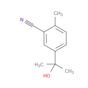 5-(1-Hydroxy-1-methylethyl)-2-methylbenzonitrile