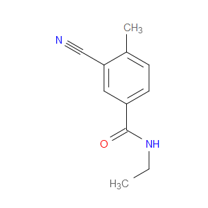 Benzamide, 3-cyano-N-ethyl-4-methyl-