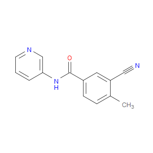 Benzamide, 3-cyano-4-methyl-N-3-pyridinyl-