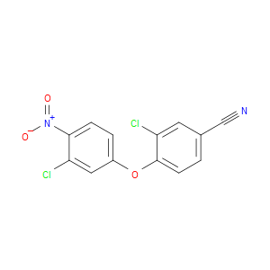 3-chloro-4-(3-chloro-4-nitrophenoxy)benzonitrile