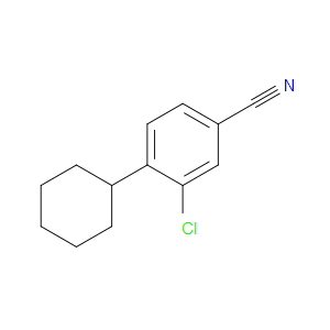 Benzonitrile, 3-chloro-4-cyclohexyl-