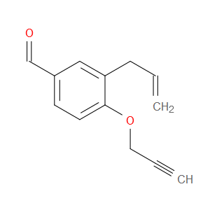 3-(2-Propen-1-yl)-4-(2-propyn-1-yloxy)benzaldehyde