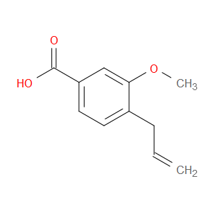 Benzoic acid, 3-methoxy-4-(2-propen-1-yl)-