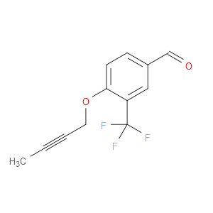 Benzaldehyde, 4-(2-butyn-1-yloxy)-3-(trifluoromethyl)-
