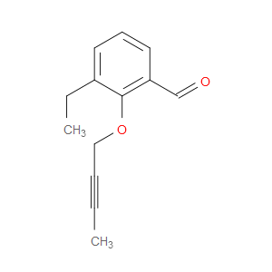 2-(2-Butyn-1-yloxy)-3-ethylbenzaldehyde