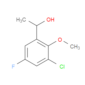 1-(3-chloro-5-fluoro-2-methoxyphenyl)ethanol