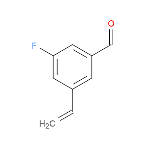 3-fluoro-5-vinylbenzaldehyde