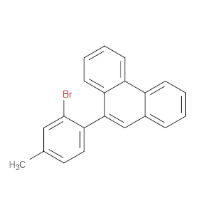 Phenanthrene, 9-(2-bromo-4-methylphenyl)-