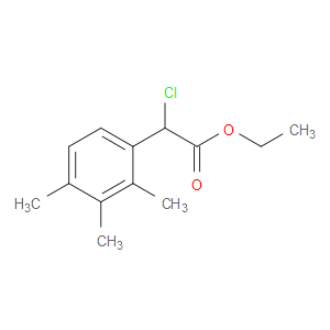 Ethyl α-chloro-2,3,4-trimethylbenzeneacetate