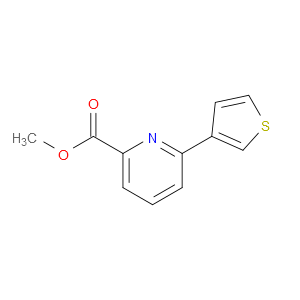 Methyl 6-(3-thienyl)-2-pyridinecarboxylate