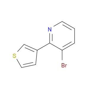 Pyridine, 3-bromo-2-(3-thienyl)-