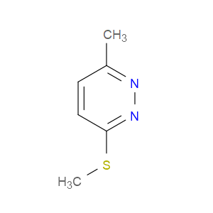3-Methyl-6-(methylthio)pyridazine