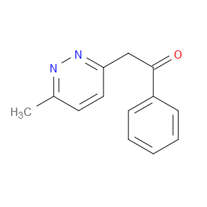 Ethanone, 2-(6-methyl-3-pyridazinyl)-1-phenyl-
