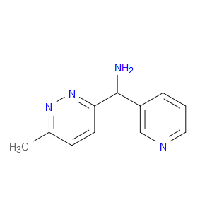 6-Methyl-α-3-pyridinyl-3-pyridazinemethanamine