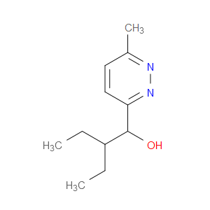 α-(1-Ethylpropyl)-6-methyl-3-pyridazinemethanol