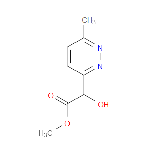 Methyl α-hydroxy-6-methyl-3-pyridazineacetate