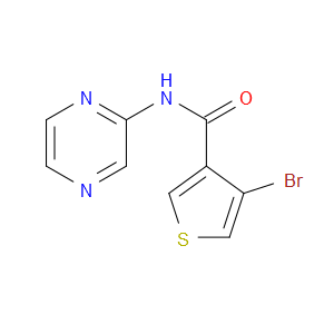4-Bromo-N-2-pyrazinyl-3-thiophenecarboxamide