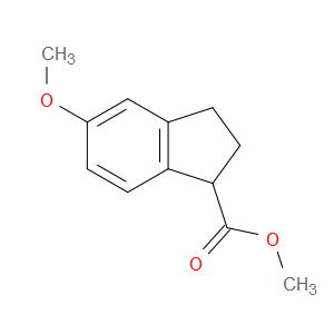 methyl 5-methoxy-2,3-dihydro-1H-indene-1-carboxylate