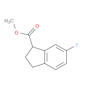 methyl 6-fluoro-2,3-dihydro-1H-indene-1-carboxylate