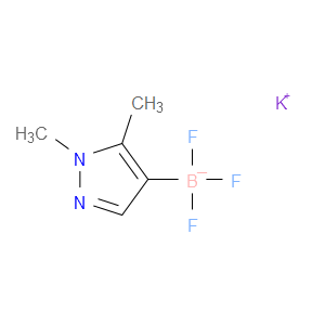 potassium (1,5-dimethyl-1H-pyrazol-4-yl)trifluoroborate