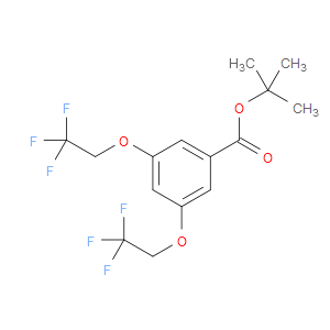 tert-butyl 3,5-bis(2,2,2-trifluoroethoxy)benzoate