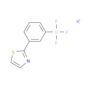potassium trifluoro(3-(thiazol-2-yl)phenyl)borate