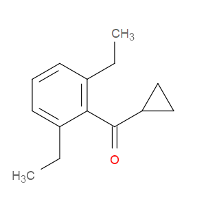 cyclopropyl(2,6-diethylphenyl)methanone