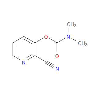 Carbamic acid, dimethyl-, 2-cyano-3-pyridinyl ester