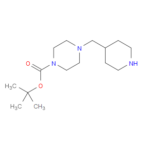 tert-butyl 4-(piperidin-4-ylmethyl)piperazine-1-carboxylate