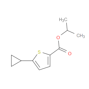 isopropyl 5-cyclopropylthiophene-2-carboxylate