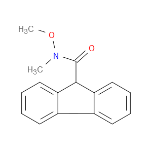 N-methoxy-N-methyl-9H-fluorene-9-carboxamide