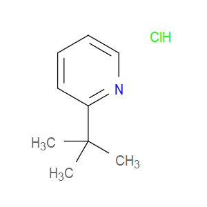 Pyridine, 2-(1,1-dimethylethyl)-, hydrochloride (1:1)