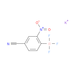 potassium (4-cyano-2-nitrophenyl)trifluoroborate