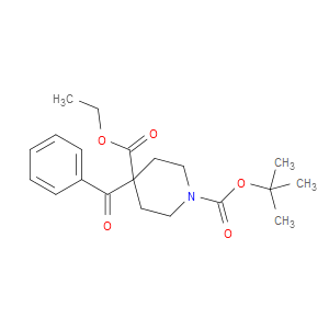 1-(1,1-Dimethylethyl) 4-ethyl 4-benzoyl-1,4-piperidinedicarboxylate