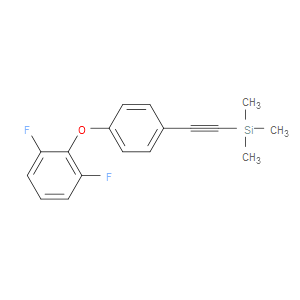 ((4-(2,6-difluorophenoxy)phenyl)ethynyl)trimethylsilane