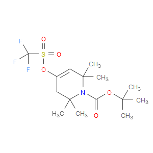 tert-butyl 2,2,6,6-tetramethyl-4-(((trifluoromethyl)sulfonyl)oxy)-5,6-dihydropyridine-1(2H)-carboxylate