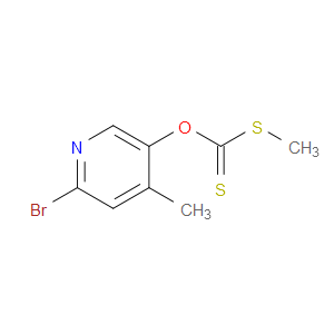 O-(6-Bromo-4-methyl-3-pyridinyl) S-methyl carbonodithioate