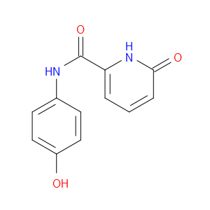 1,6-Dihydro-N-(4-hydroxyphenyl)-6-oxo-2-pyridinecarboxamide