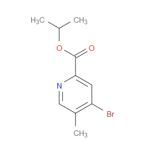 isopropyl 4-bromo-5-methylpicolinate