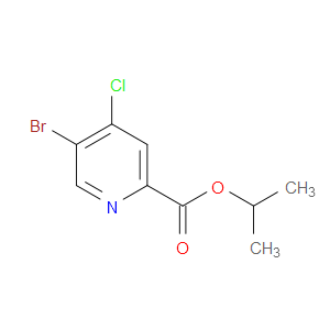 isopropyl 5-bromo-4-chloropicolinate