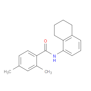 2,4-Dimethyl-N-(5,6,7,8-tetrahydro-1-naphthalenyl)benzamide