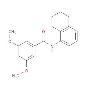 3,5-Dimethoxy-N-(5,6,7,8-tetrahydro-1-naphthalenyl)benzamide