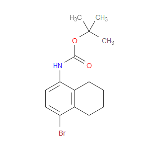 tert-butyl (4-bromo-5,6,7,8-tetrahydronaphthalen-1-yl)carbamate