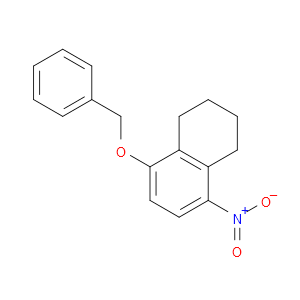 1,2,3,4-Tetrahydro-5-nitro-8-(phenylmethoxy)naphthalene