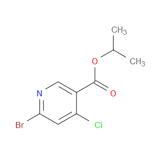 isopropyl 6-bromo-4-chloronicotinate